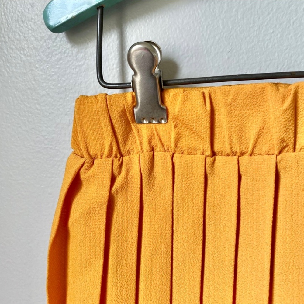 Mustard Midi Skirt - Picture 4 of 7